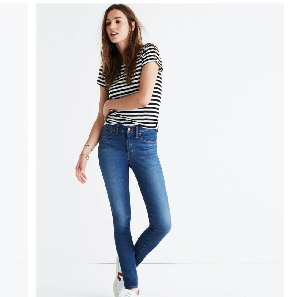Madewell Mid Rise Skinny Jean Sz 31
